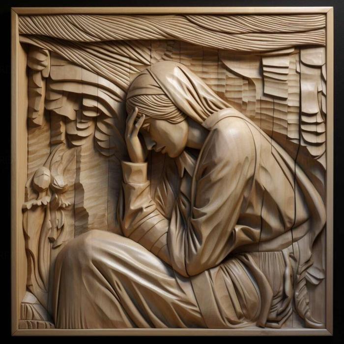 نموذج ثلاثي الأبعاد لآلة CNC 3D Art 